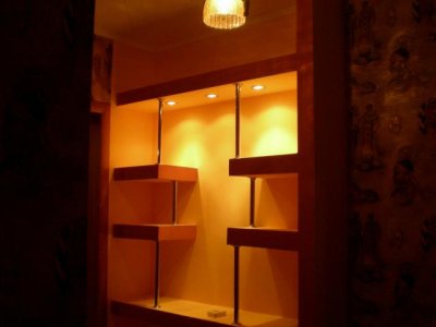 乾式壁の棚-あなたの個性！