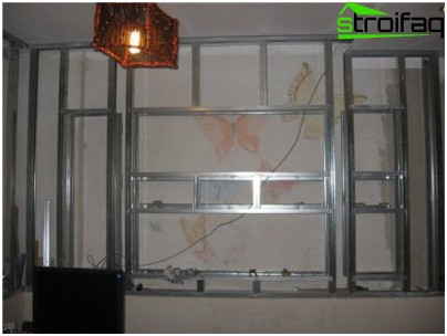 乾式壁ニッチフレーム 石膏ボードのニッチフレーム