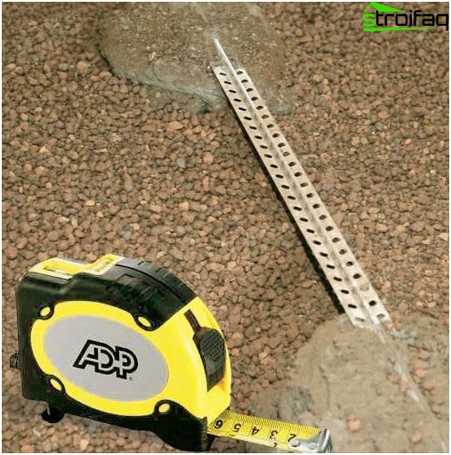 膨張した粘土層のレベリング 膨張した粘土層のレベリング