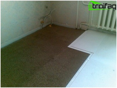 プレハブドライフローリング