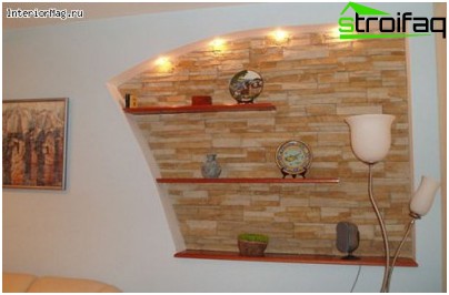 乾式壁ニッチ仕上げ 乾式壁ニッチ仕上げ