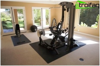 自宅のジムはよく換気されている必要があります