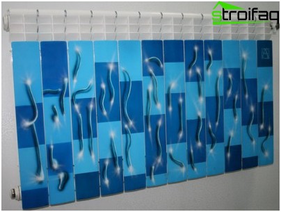 バイメタル加熱ラジエーター