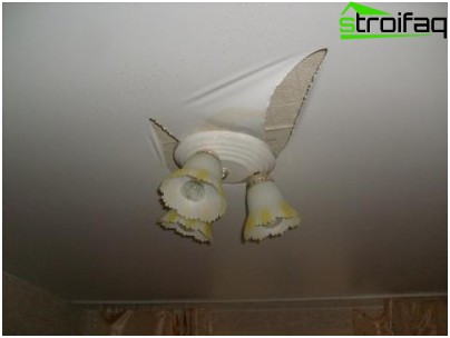 吊り天井の欠陥