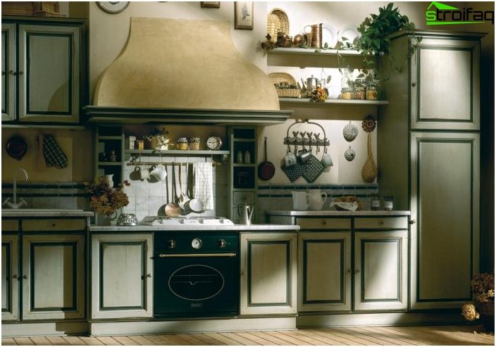 プロヴァンス風キッチン プロヴァンス風キッチン