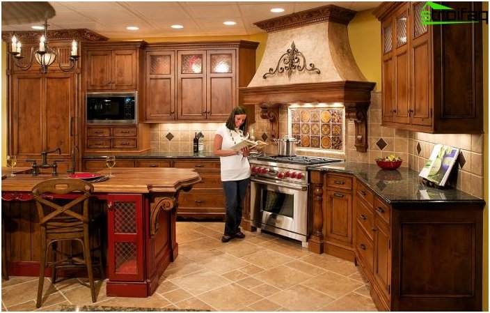 クラシックなスタイルのキッチン クラシックなスタイルのキッチン