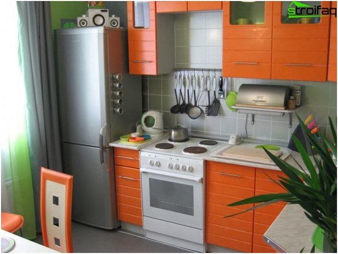 フルシチョフ3のキッチンデザイン フルシチョフ3のキッチンデザイン