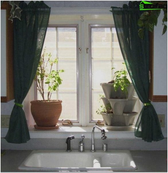 キッチンのデザインカーテン1 キッチンのデザインカーテン1