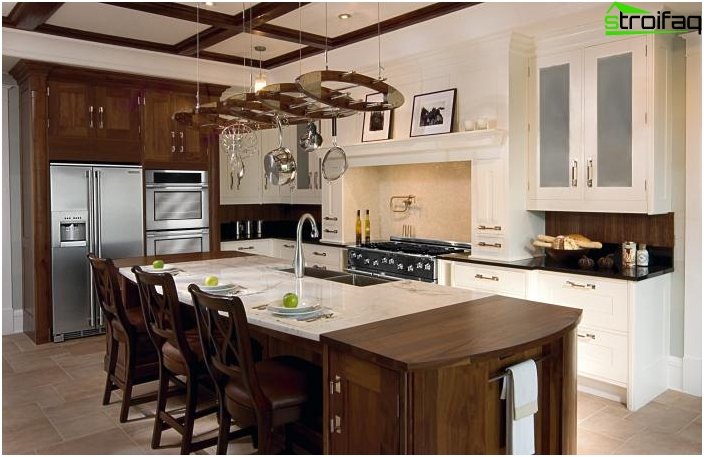 小さなキッチン2の天井デザイン 小さなキッチン2の天井デザイン