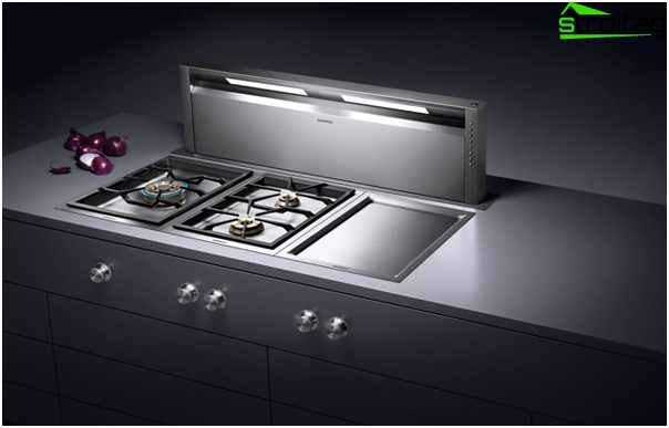 キッチン内蔵フード-3 キッチン内蔵フード-3